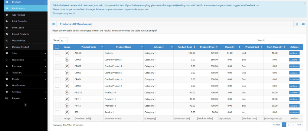 Application web de gestion du matériel informatique